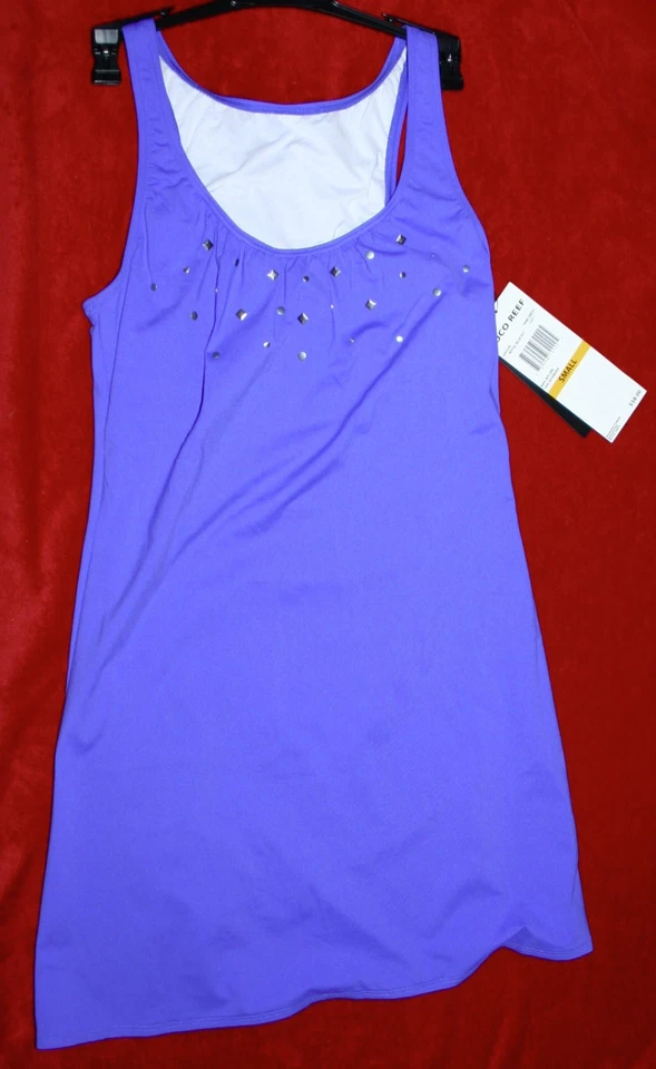  Coco Reef Royal Blue Tank Dress Cover Up Sz S/3,4 Retail $58 - Image 1 of 1
