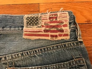 Polo Ralph Lauren Vintage Button Fly Mens 30 x 34 Bradford Relaxed Straight #371 - Picture 1 of 8