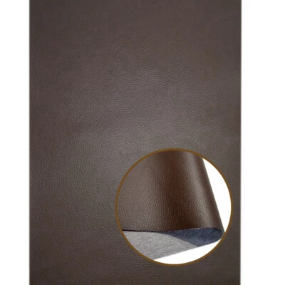 Litchi Faux Synthetic PU Leather Fabric For Sewing Bow DIY Bag Shoes Material - Image 1 of 4