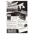 1940 Arkansas: Discover Arkansas Vintage Print Ad