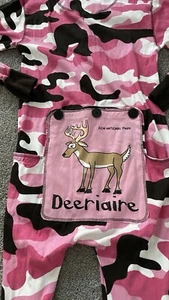 Lazy One Flap Jack M One Piece Pink Camo Women “Deeriaire” Deer Zion Canyon - Picture 1 of 5