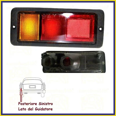 FARO FANALE FANALINO POSTERIORE SX PER PAJERO II 91 99 STOP PARAURTI INFERIORE - Immagine 1 di 3