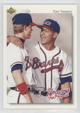 1992 Upper Deck Minor League Tony Tarasco Chipper Jones #82 HOF