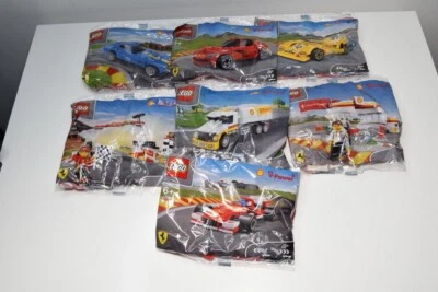 B38 1:1 7X LEGO BAG FERRARI SHELL 40195 40194 40196 40191 40192 40193 40190 MIB! - Image 1 of 4
