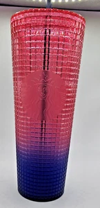 STARBUCKS 24OZ. WATERMELON VENTI STUDDED TUMBLER CUP STROHHALM OMBRE 2022 NEU - Bild 1 von 6