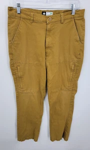 Pantalones chinos cónicos Lifted Research Group LRG para hombre 32 marrón camel - Imagen 1 de 8