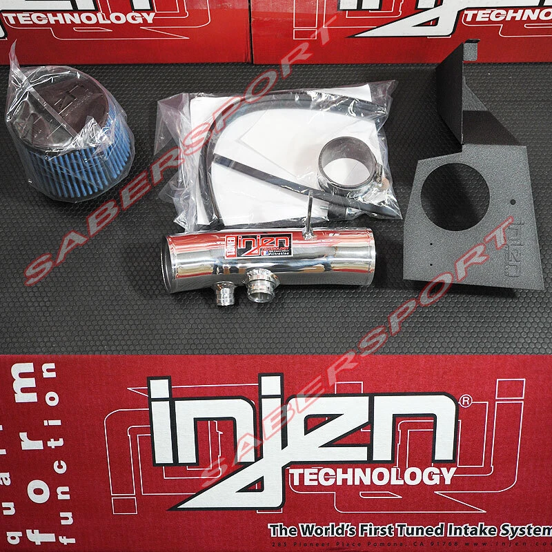 Воздухозаборник холодного воздуха полированный Injen SP3028P для Volkswagen Golf 2,5 л 2010-2012 годов выпуска - Изображение 1 из 4