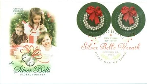 Artcraft IMPERFORATED Stamps 4936 Silver Bells Wealth Global Forever - Picture 1 of 1