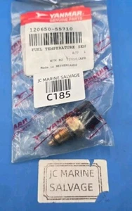NEW OEM Yanmar 120650-55710 Fuel Temp Sensor - C185 - Picture 1 of 2
