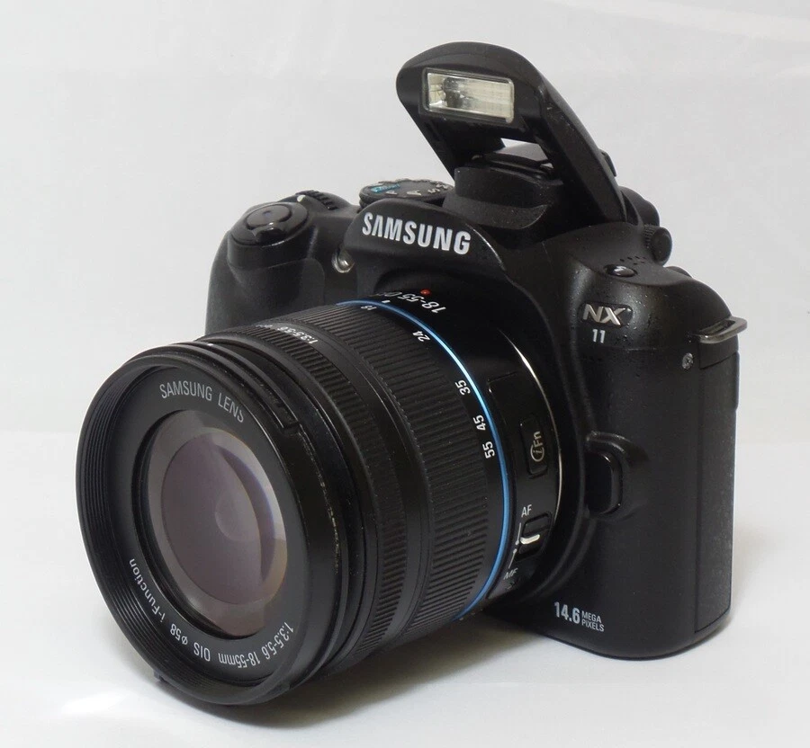 Samsung NX11 14.6MP Digital Camera with 18-55mm OIS Lens - 3-in AMOLED Display - Image 1 of 1
