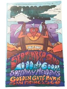 40th Anniversary Summer of Love San Francisco Poster SF Golden Gate - Picture 1 of 2
