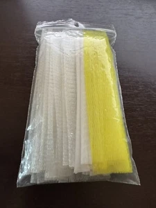 Lot 19 - Thread Net Spool Savers Mix 1/2" & 3/8" White & Yellow Sewing Accessory - Picture 1 of 1