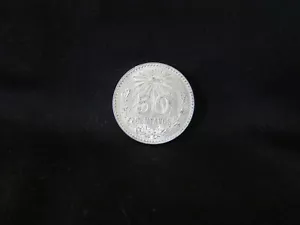 1920-1945 México 72% Plata 50 Centavos Gorra y Rayo Escogido al Aleatorio Años AU+ Moneda - Imagen 1 de 2