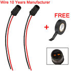 W5w Universal Pigtail Wire Female Socket Harness License Plate Tag Light Bulb F