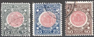 Italy 1921 Venezia Giulia with cancellations not guaranteed (little readable), series no. - Picture 1 of 1
