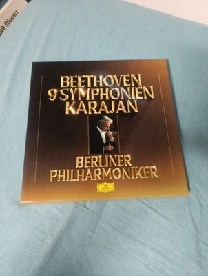 Beethoven 9 Symphonien Karajan Berliner Philharmoniker Vinyl Box 8 STK 1977 LP - Bild 1 von 4