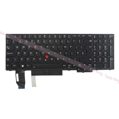 UK English With Backlit Keyboard For Lenovo Thinkpad E580 E585 E590 E595 - Image 1 of 2