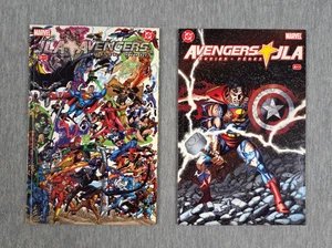 JLA Avengers 3 + 4 2003 DC Marvel Comics Lot Crossover George Perez Mark Waid - Picture 1 of 12