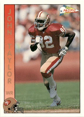 1992 Pacific John Taylor #283 San Francisco 49ers - Image 1 of 2