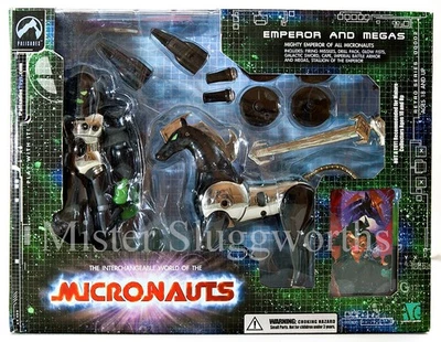NEW 2003 Palisades Micronauts Classic Emperor & Megas Takara Microman Magno MIB - Image 1 of 4