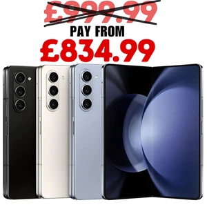 NEW Samsung Galaxy Z Fold5 - 256GB 512GB Unlocked - All Colours Brand New - Picture 1 of 40