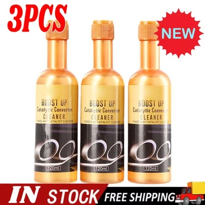 3X Boost Up Vehicle Engine Catalytic Converter Cleaner Multipurpose Dee H OT - Image 1 of 4