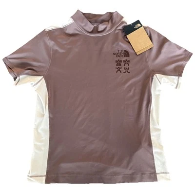 Camisa de manga corta The North Face Trailwear Lost Coast gris cervatillo blanco talla M Foto 1 de 4