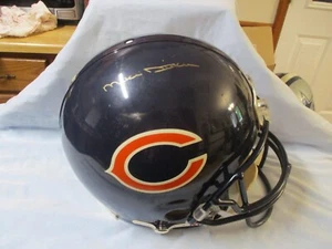 FULL SIZE FOOTBALLHELM HANDSIGNIERT VON MIKE DITKA - Bild 1 von 6