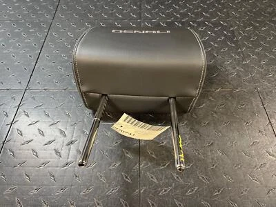 2015 - 2020 GMC Yukon Driver LH Left Black-H2X Leather Front Seat Headrest - Image 1 of 3