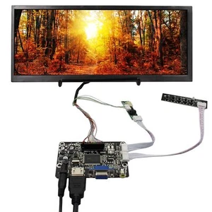 HD VGA AV LCD Controller Board 12.3inch HSD123KPW1 1920x720 IPS LCD Panel - Picture 1 of 5