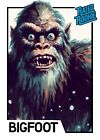 Bigfoot  Watercolor Art Custom Trading Card By MPRINTS /9 (Only 9 Printed)