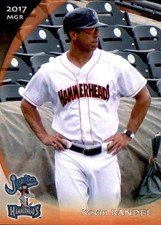 2017 Jupiter Hammerheads Grandstand #27 Kevin Randel Manager Baseball Card
