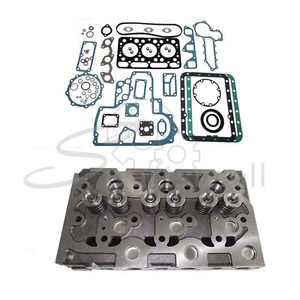 New Complete Cylinder Head Assy Valves & Full Gasket Set for Kubota D1101 DH1101 - Picture 1 of 3