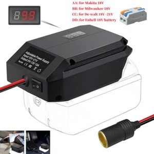 18V to 12V Step Down Converter Adapter Buck Regulator For Enhell /For Makita 18V - Picture 1 of 26