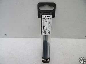 Trend TR17DX1/2TC TR17d 12,7mm 50mm TCT Küche Arbeitsplatte Fräser Bit 1/2" Schaft - Bild 1 von 1