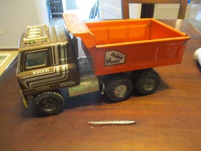 Vintage ERTL Transtar Automatic Dump Truck Hydraulic Lift International Truck - Image 1 of 4
