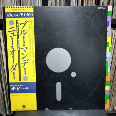 New Order – Blue Monday vinyl 12", 45 RPM, Single 1983s JAPAN OBI - Image 1 of 4