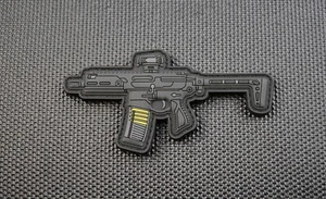 Pistola Sig Sauer MCX Rattler 3D PVC Morale Patch 300 Blackout SBR PDW M-LOK - Imagen 1 de 2
