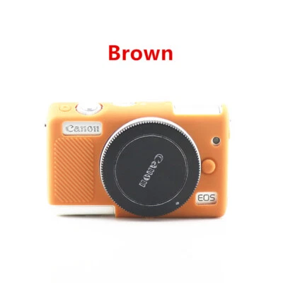 Funda protectora de goma de silicona para cámara sin espejo Canon EOS M100 M200 Foto 1 de 4