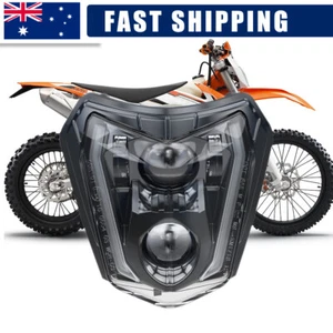 Motocross LED Headlight For KTM 250 XC-W 300 EXC 350 EXCF 450 EXC 500 EXC 14-23 - Picture 1 of 12