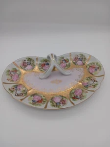 "Arnart Royal Vienna Waschtisch Kommode Tablett mit Griff Hof Paar 10,5""x6,5" - Bild 1 von 6