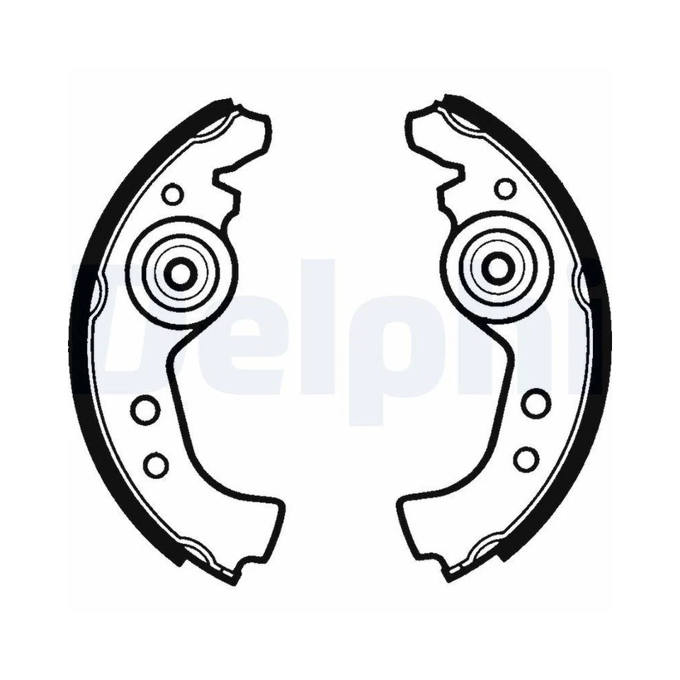 Bremsbackensatz DELPHI LS1290 für FIAT INNOCENTI LANCIA PORSCHE SEAT ZASTAVA FSO - Bild 1 von 1