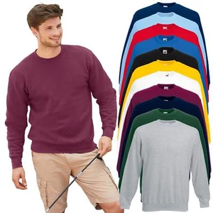 Fruit of the Loom Sweatshirt Set-In Herren Pullover Pulli Gr. S M L XL 2XL 3XL - Bild 1 von 22