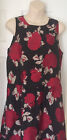 WOMEN'S DRESS MAXI FLORAL DRESS PER UNA MARKS AND SPENCER SIZE 10/12/24