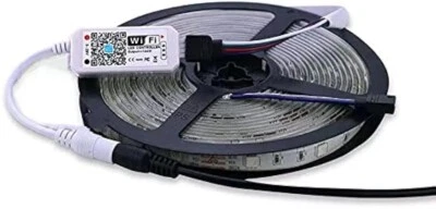 Smart WiFi Wireless LED Controller, Wi-Fi Control Box and RGB LED Strip... - Image 1 of 4