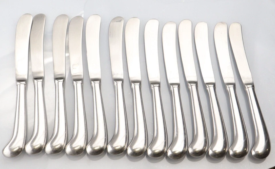 Oxford Hall JAMESTOWN 13 Pistol Dinner Knife Stainless OLD WESTBURY SAGAMORE - Image 1 of 4