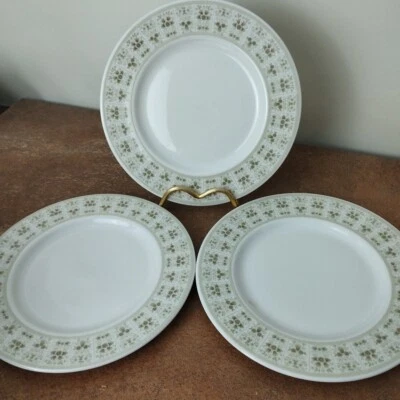 Set Of Three Vintage 1960s, Royal Doulton 'Samarra' 20cm Starter Plates TC1039 - Image 1 of 4