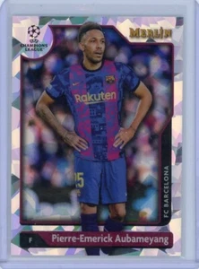 2021-22 Topps Merlin Collection Chrome UCL -  Refractor #141 Pierre-Emerick /250 - Picture 1 of 2