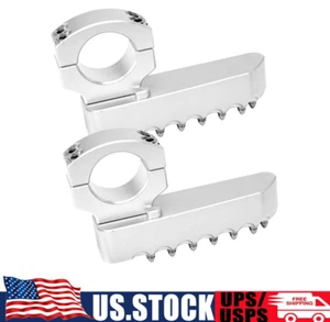 Anti-Slip Rotatable Front Highway Peg Crash Bar Footpegs For BMW Universal US - Picture 1 of 13
