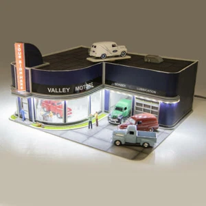 Menards ~ O Scale Valley Motors Autohaus - Bild 1 von 7